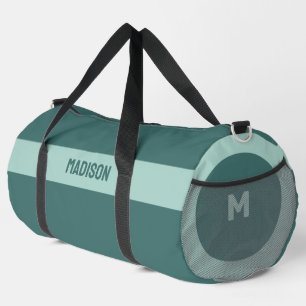 Individuelle Name und Monogramm Duffle Bag
