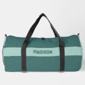 Individuelle Name und Monogramm Duffle Bag (Rückseite)