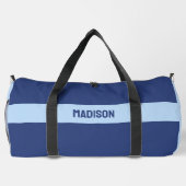 Individuelle Name und Monogramm Duffle Bag (Rückseite)