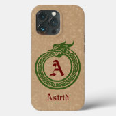 Individuelle Name und Monogramm im keltischen Stil Case-Mate iPhone Hülle (Rückseite)
