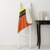 Individuelle Name und Monogramm Sherpadecke (Beispiel)