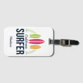 Individuelle Name und Standortsuche Gepäckanhänger (Vorderseite (Horizontal))