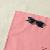 Individuelle Name- und Strandhandtuch (Beispiel)