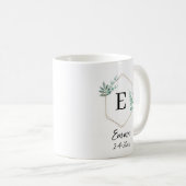 Individuelle Name und Taufe Datum JW Geschenke Kaffeetasse (VorderseiteRechts)
