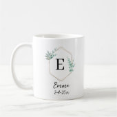 Individuelle Name und Taufe Datum JW Geschenke Kaffeetasse (Links)