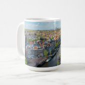Individuelle Name und Text Amsterdam Kaffeetasse (Vorderseite Links)