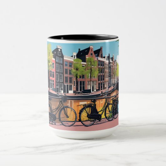Individuelle Name und Text Amsterdam Tasse (Zentrum)