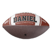 Individuelle Name und Text Foto Keepake-Geschenk Football (Gedreht 270)