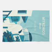 Individuelle Name und Text Griechenland Geschirrtuch (Horizontal)