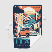 Individuelle Name und Text Italien Golfhandtuch (Insitu)