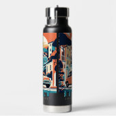 Individuelle Name und Text Italien Trinkflasche (rechts)