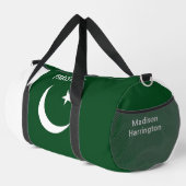 Individuelle Name und Text Pakistan Duffle Bag (Rechte Ecke)