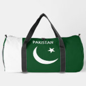 Individuelle Name und Text Pakistan Duffle Bag (Rückseite)