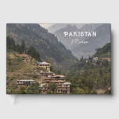 Individuelle Name und Text Pakistan Gästebuch (Vorderseite)