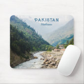Individuelle Name und Text Pakistan Mousepad (Mit Mouse)