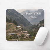 Individuelle Name und Text Pakistan Mousepad (Mit Mouse)