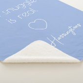Individuelle Name und Text Sherpadecke (3/4)