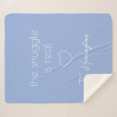 Individuelle Name und Text Sherpadecke (Vorderseite (Horizontal))