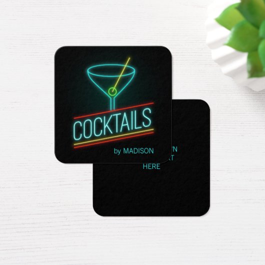 Individuelle Name- und TextCOCTAILS (Schreibtisch)