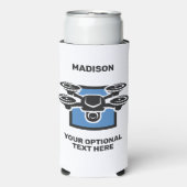 Individuelle Name- und Textdrossel Selters Dosenkühler (Seltzer Vorderseite)