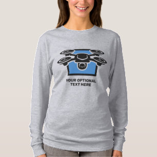 Individuelle Name- und Textdrossel T-Shirt