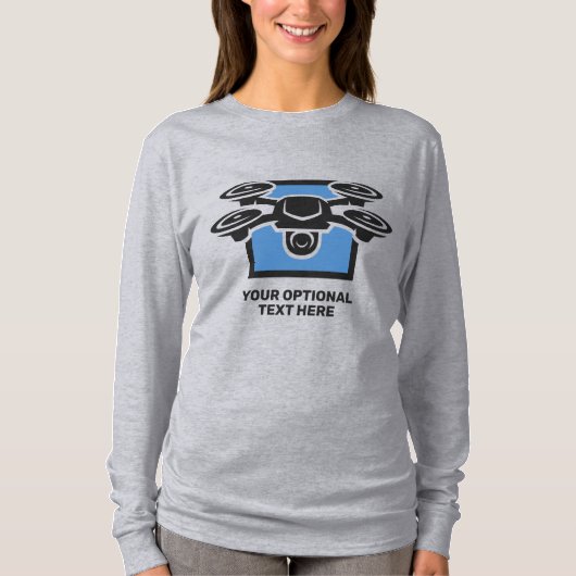 Individuelle Name- und Textdrossel T-Shirt (Vorderseite)