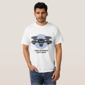 Individuelle Name- und Textdrossel T-Shirt (Vorne ganz)