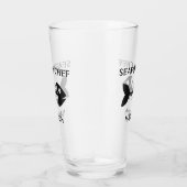 Individuelle Name- und Textfisch Glas (Rechts)