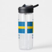 Individuelle Name- und Textflagge Trinkflasche (Links)
