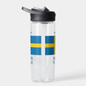 Individuelle Name- und Textflagge Trinkflasche (Rechts)
