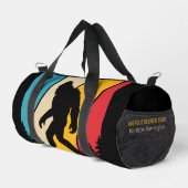 Individuelle Name- und Textfuß Duffle Bag (Rechte Ecke)