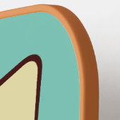 Individuelle Name- und TextHot Dog Pickleball Schläger (Linke Seite)