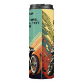 Individuelle Name- und Textmotocross Thermosbecher (Rückseite)