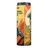 Individuelle Name- und Textmotocross Thermosbecher (Rückseite)