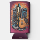 Individuelle Name- und Textmusikinstrumente Selters Dosenkühler (Rückseite)