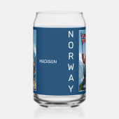 Individuelle Name- und Textnorwegischer Troll Dosenglas (Rechts)