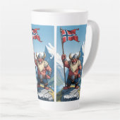 Individuelle Name- und Textnorwegischer Troll Milchtasse (Rechte Ecke)