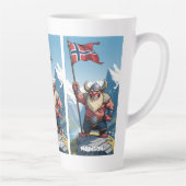 Individuelle Name- und Textnorwegischer Troll Milchtasse (Rechts)