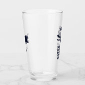 Individuelle Name- und Textskuba Glas (Rechts)