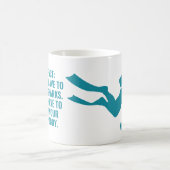 Individuelle Name- und Textskuba Kaffeetasse (Mittel)