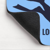 Individuelle Name- und Textskuba Mousepad (Ecke)