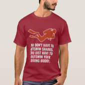Individuelle Name- und Textskuba T-Shirt (Vorderseite)