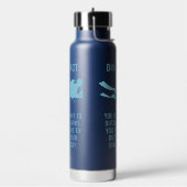 Individuelle Name- und Textskuba Trinkflasche (Links)
