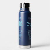Individuelle Name- und Textskuba Trinkflasche (rechts)