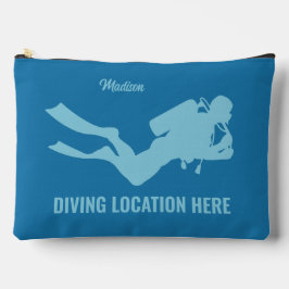 Individuelle Name- und Textskuba Zubehörtasche