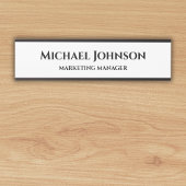 Individuelle Name und Titellamt Türschild