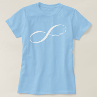 Individuelle Name Unendlichkeit Symbol T - Shirt
