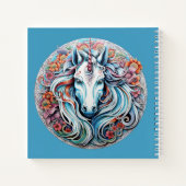 Individuelle Name Unicorn Notizblock (Rückseite)