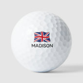 Individuelle Name United Kingdom Flag Golfball (Vorderseite)