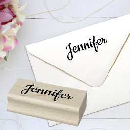 Individuelle Name Unterschrift Personalisiert Gummistempel